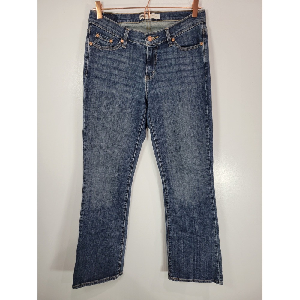 Levis 529 Curvy Bootcut Jeans Womens 10M W30 L32 Medium Wash Blue Denim Mid Rise